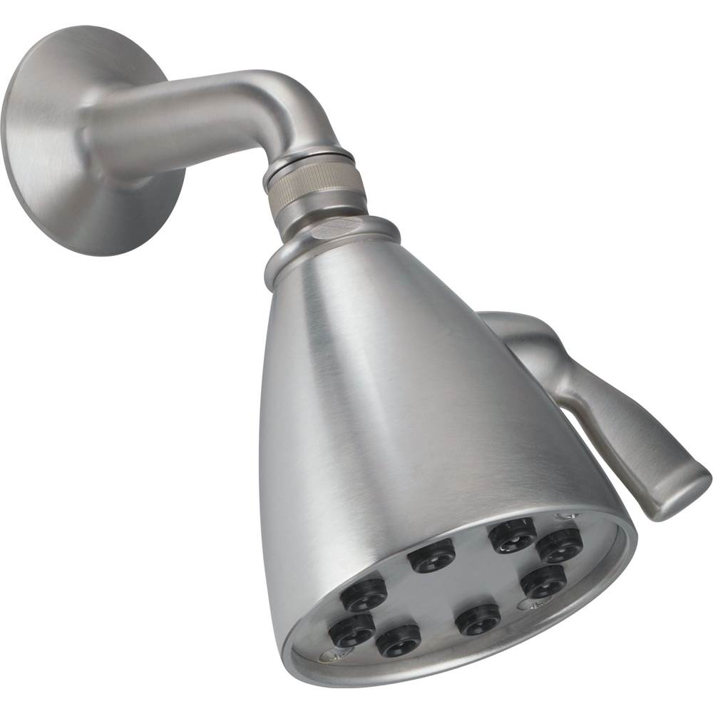 California Faucets - 8 Jet Showerhead Kit - Gloss White