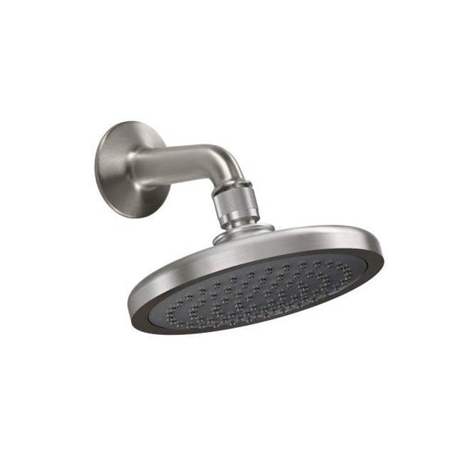 California Faucets - 5-5/8'' Single-Function Showerhead Kit - Antique Brass Flat