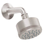 California Faucets - 8 Jet Showerhead Kit - Knurled - Gloss White