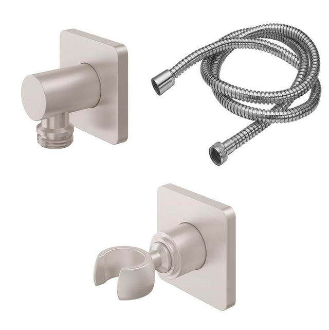 California Faucets - Wall Mounted Handshower Kit - Quad - Gloss White