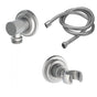California Faucets - Wall Mounted Handshower Kit - Concave - Gloss White