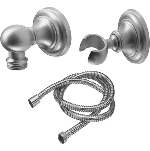 California Faucets - Wall Mounted Handshower Kit - Concave - Gloss White