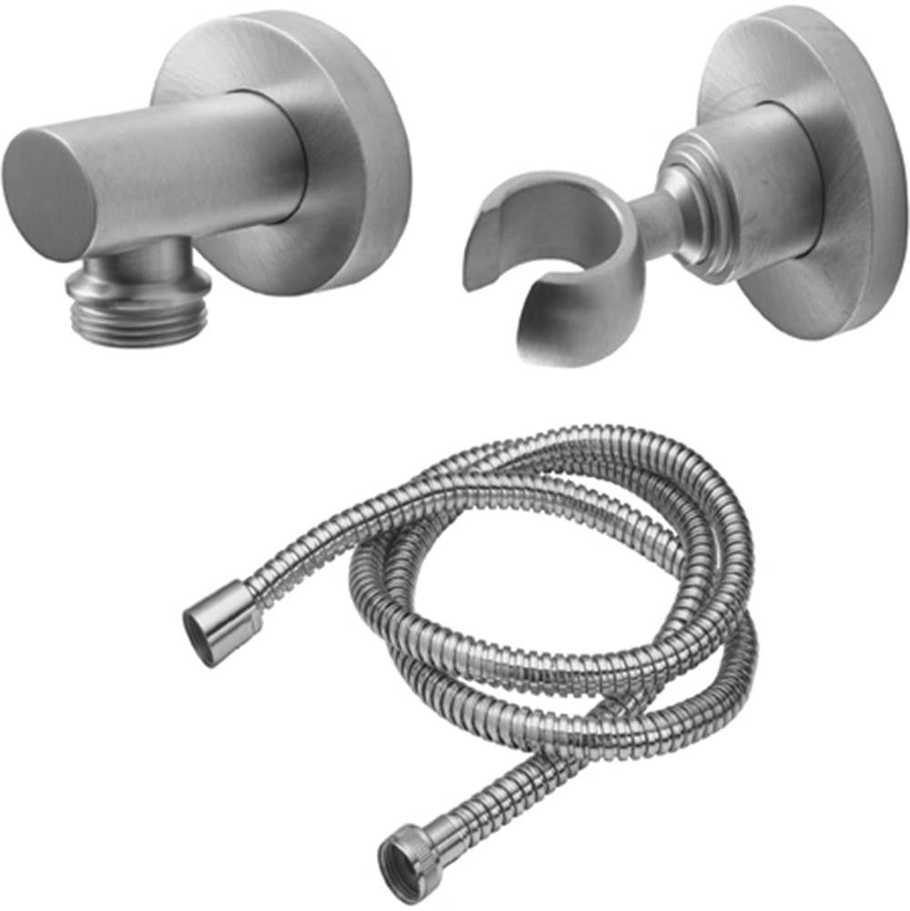 California Faucets - Wall Mounted Handshower Kit - Round - Gloss White