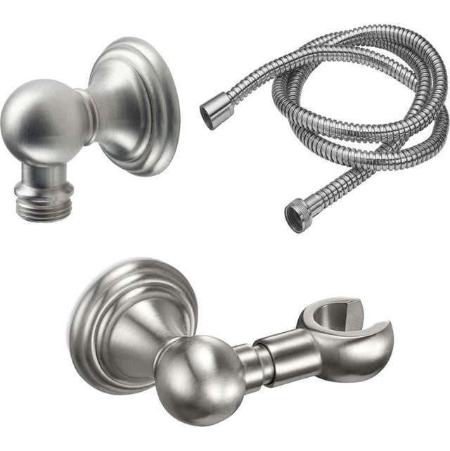 California Faucets - Wall Mounted Handshower Kit - Line - Gloss White
