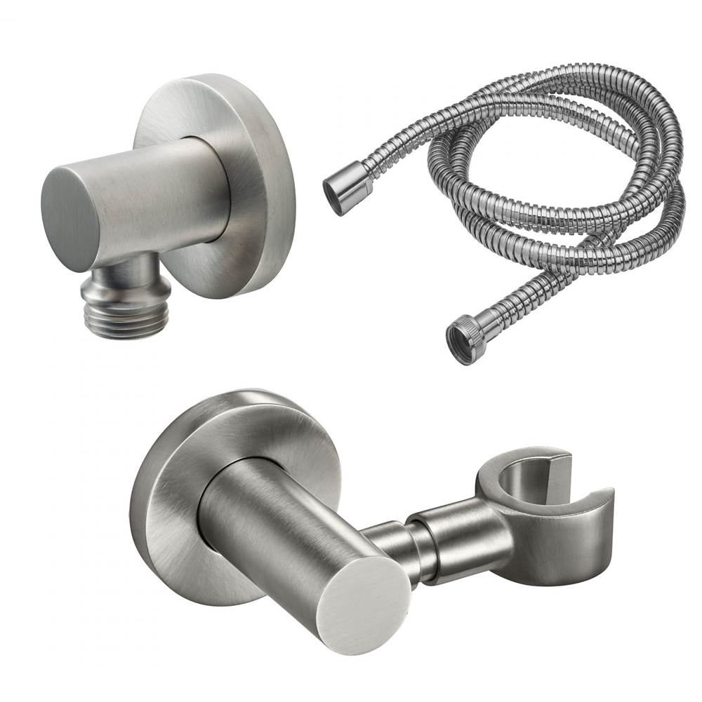 California Faucets - Wall Mounted Handshower Kit - Round - Gloss White