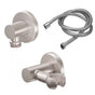 California Faucets - Wall Mounted Handshower Kit - Round - Gloss White