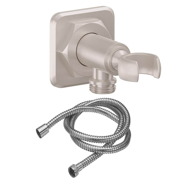 California Faucets - Wall Mounted Handshower Kit - Quad Base - Gloss White