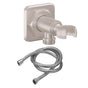 California Faucets - Wall Mounted Handshower Kit - Quad Base - Gloss White