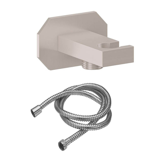 California Faucets - Wall Mounted Handshower Kit - Octagon Base - Gloss White
