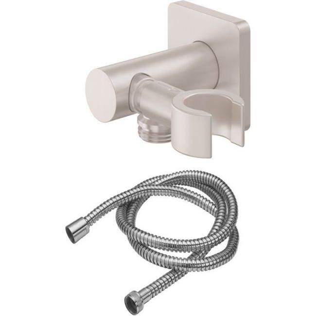 California Faucets - Swivel Wall Mounted Handshower Kit - Quad - Gloss White