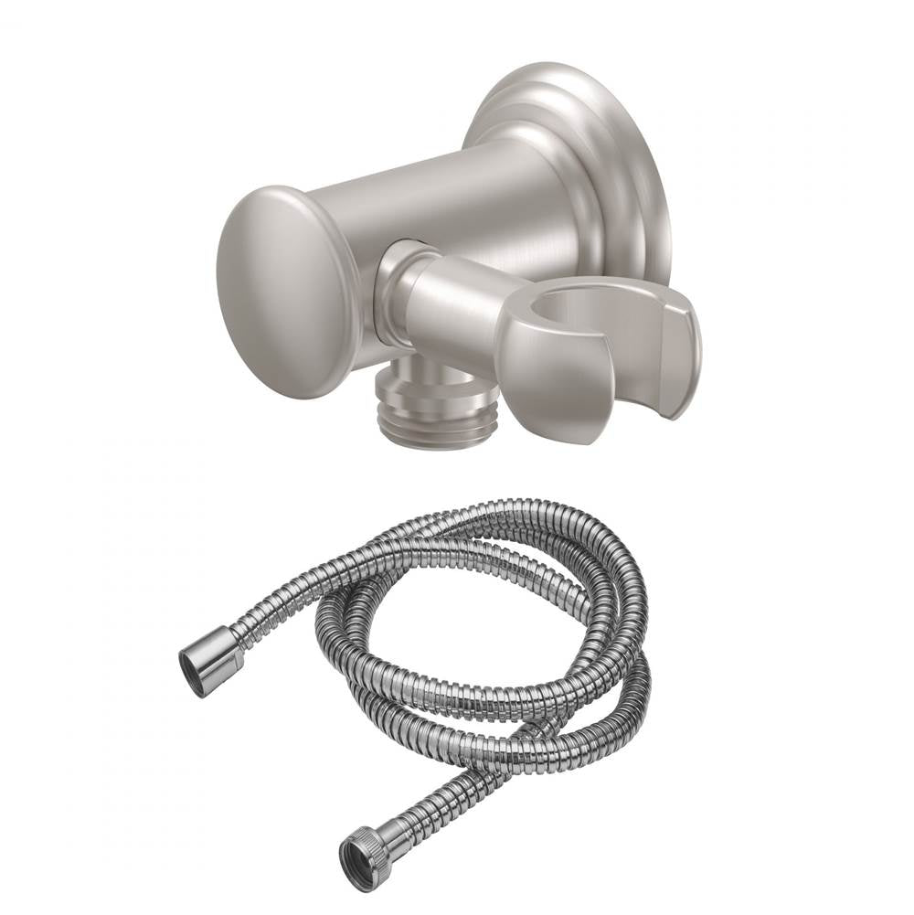 California Faucets - Swivel Wall Mounted Handshower Kit - Line - Gloss White
