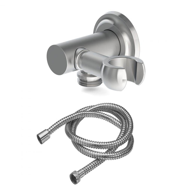 California Faucets - Swivel Wall Mounted Handshower Kit - Concave - Gloss White