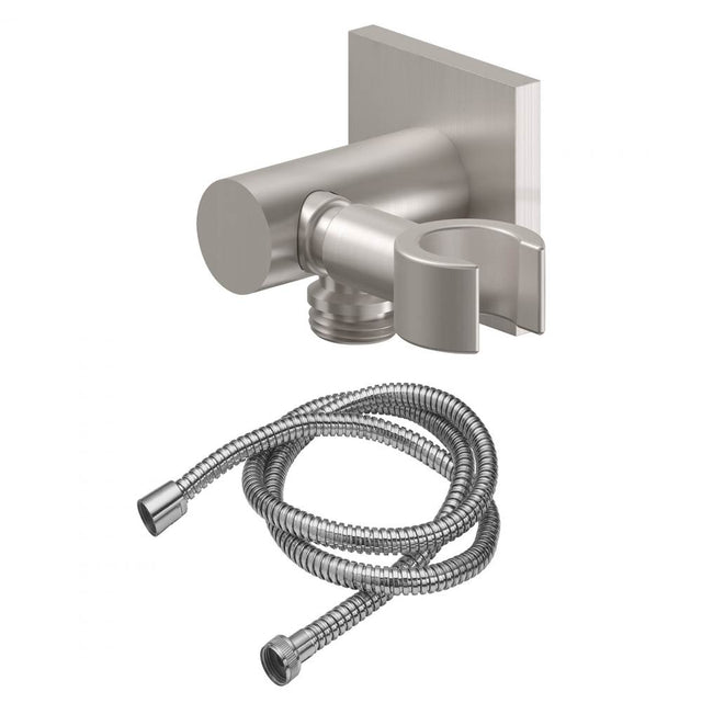 California Faucets - Swivel Wall Mounted Handshower Kit - Square - Gloss White