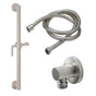 California Faucets - 30'' Grab Bar Handshower Kit - Lever Handle with Round Base - Gloss White