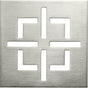 California Faucets - Camden StyleDrain Trim Grid Only - Gloss White