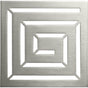 California Faucets - Mulholland StyleDrain Trim Grid Only - Gloss White