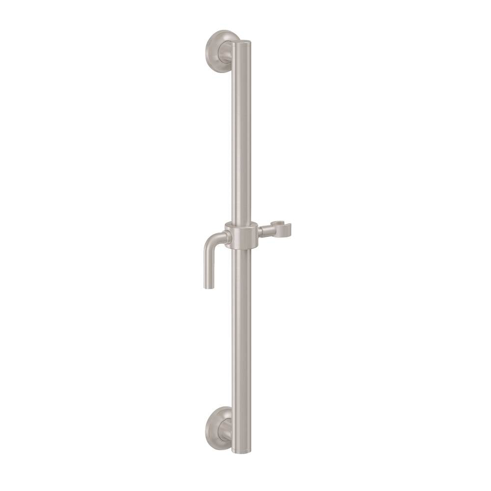 California Faucets - 24'' Grab Bar with Slide - Gloss White
