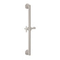California Faucets - 24'' Grab Bar with Slide - Gloss White