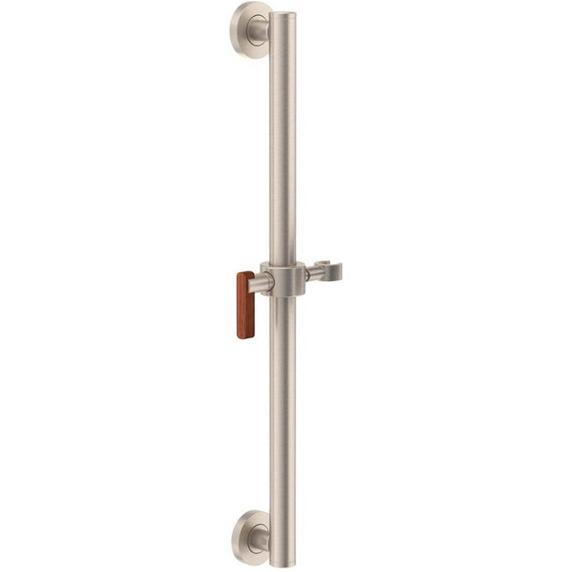 California Faucets - 24'' Grab Bar with Slide - Gloss White