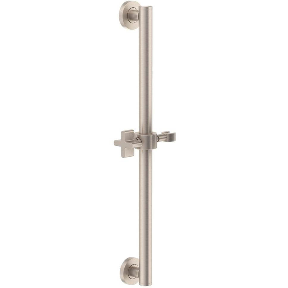 California Faucets - 24'' Grab Bar with Slide - Gloss White