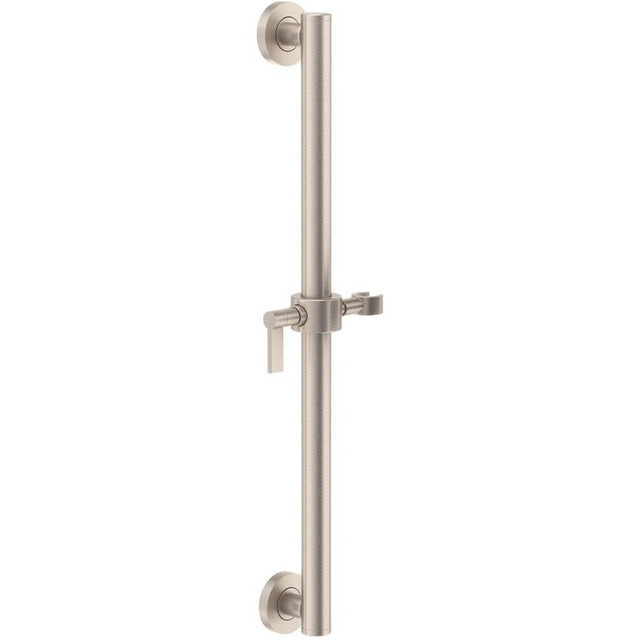 California Faucets - 30'' Grab Bar with Slide - Gloss White