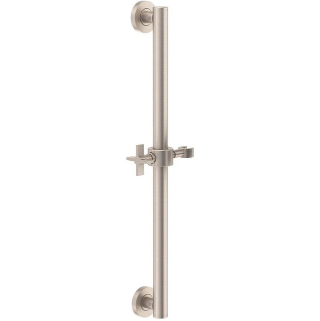 California Faucets - 24'' Grab Bar with Slide - Gloss White