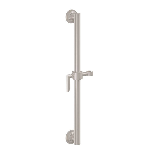 California Faucets - 24'' Grab Bar with Slide - Gloss White