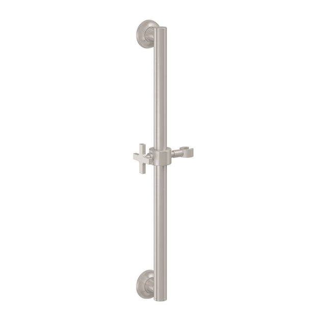 California Faucets - 24'' Grab Bar with Slide - Gloss White