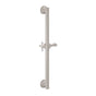 California Faucets - 24'' Grab Bar with Slide - Gloss White