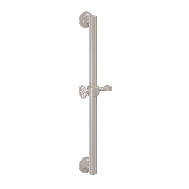 California Faucets - 24'' Grab Bar with Slide - Gloss White