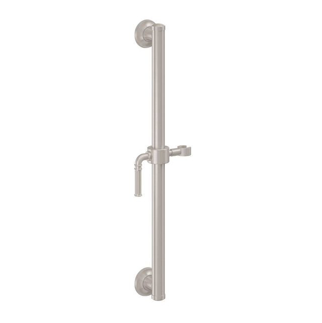 California Faucets - 24'' Grab Bar with Slide - Gloss White