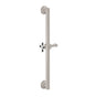 California Faucets - 30'' Grab Bar with Slide - Gloss White