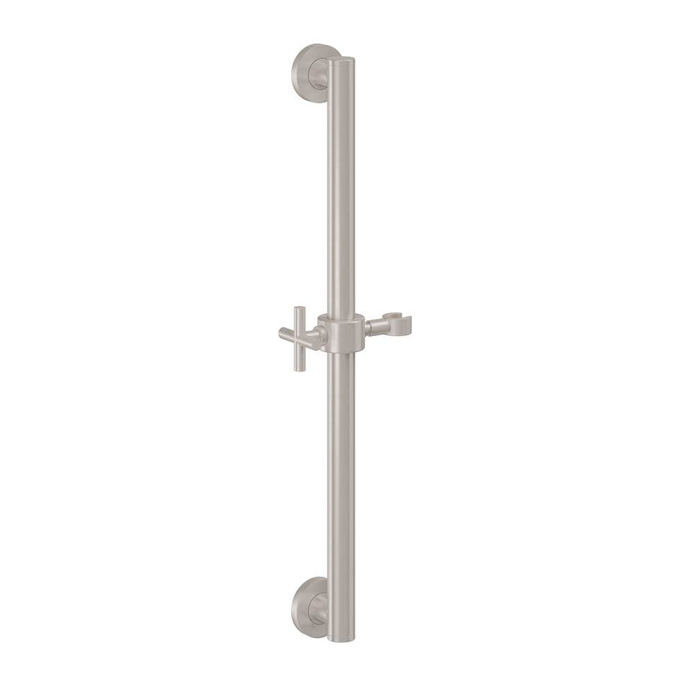 California Faucets - 30'' Grab Bar with Slide - Gloss White