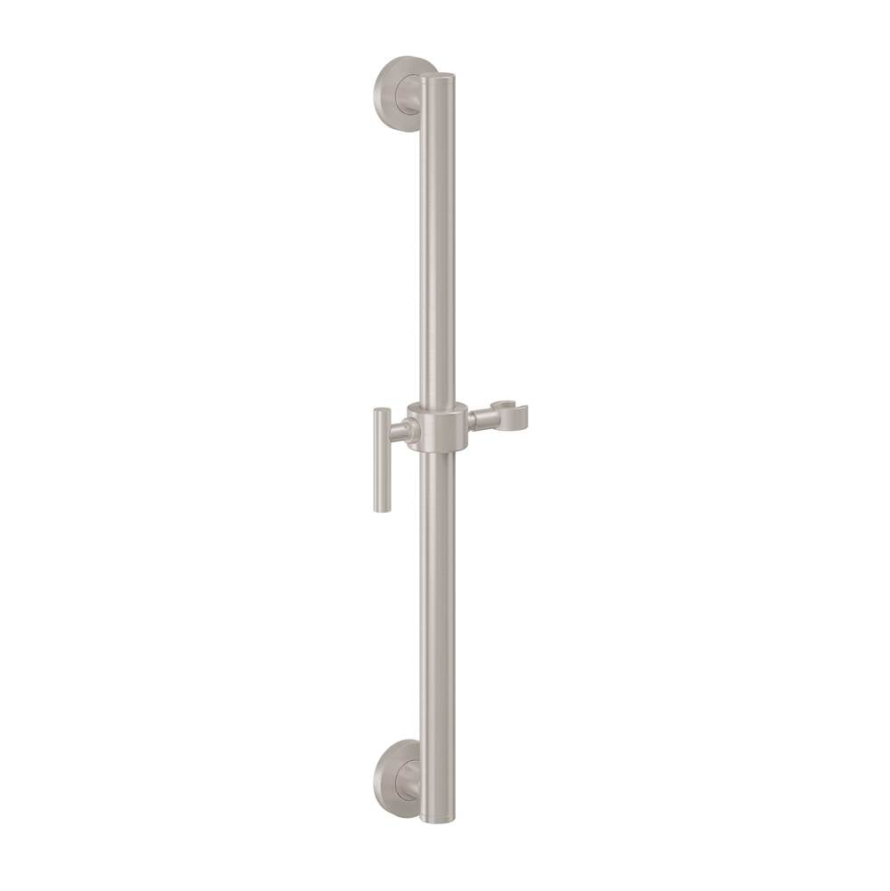 California Faucets - 30'' Grab Bar with Slide - Gloss White