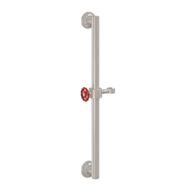 California Faucets - 30'' Grab Bar with Slide - Gloss White