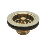 California Faucets - Replacement Basket Only - Ultra Stainless Steel Pvd