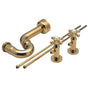 California Faucets - Deluxe Angle Stop Kit for Pedestals - Gloss White