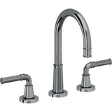 California Faucets - 8'' Widespread Lavatory Faucet - Black Nickel Pvd