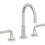 California Faucets - 8'' Widespread Lavatory Faucet with ZeroDrain - Polished Chrome
