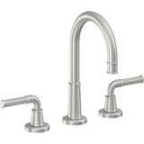 California Faucets - 8'' Widespread Lavatory Faucet - Satin Chrome Pvd
