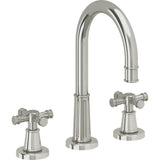 California Faucets - 8'' Widespread Lavatory Faucet with ZeroDrain - Polished Nickel Pvd