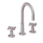 California Faucets - 8'' Widespread Lavatory Faucet with ZeroDrain - Gloss White
