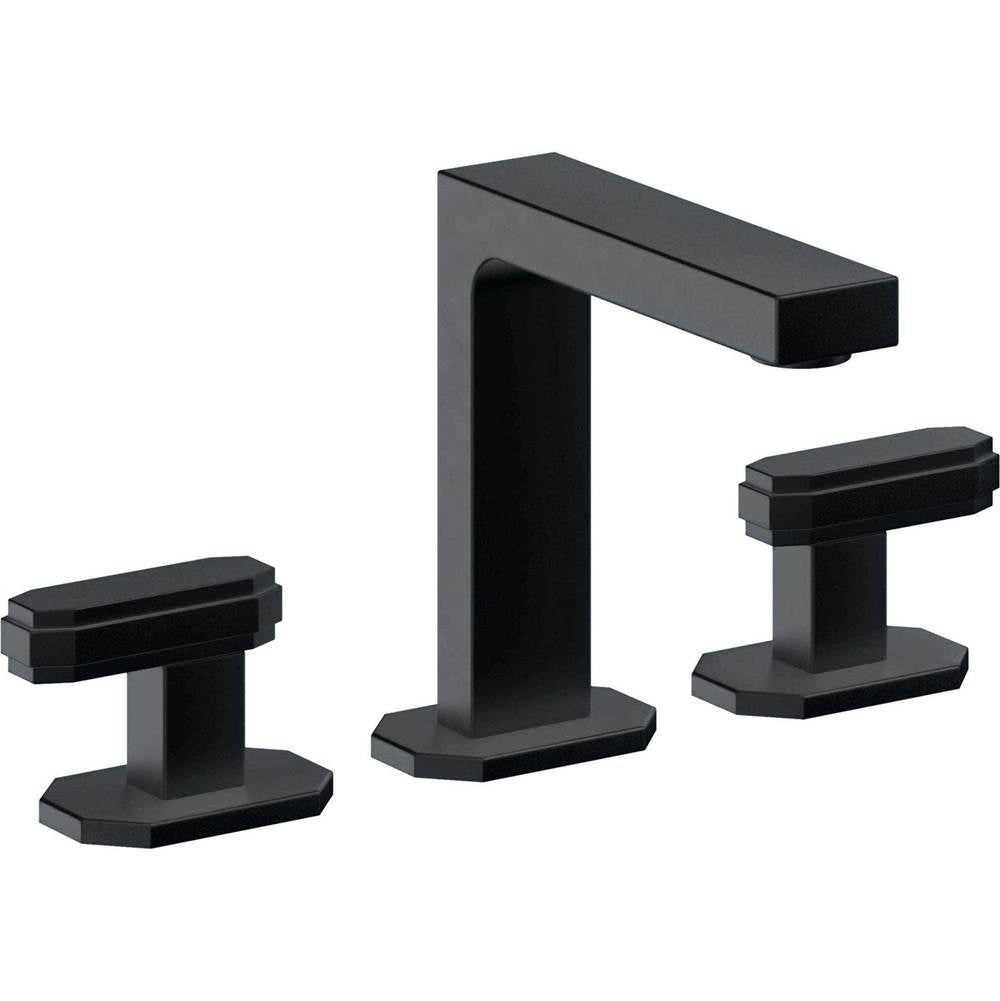 California Faucets - 8'' Widespread Lavatory Faucet - Carbon Pvd