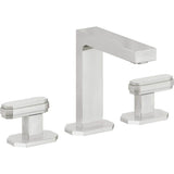 California Faucets - 8'' Widespread Lavatory Faucet with ZeroDrain - Polished Chrome