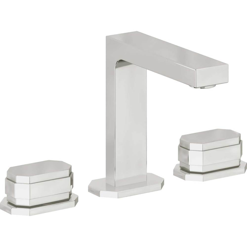 California Faucets - 8'' Widespread Lavatory Faucet with ZeroDrain - Polished Chrome