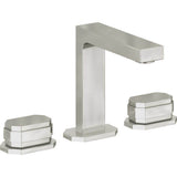 California Faucets - 8'' Widespread Lavatory Faucet with ZeroDrain - Polished Nickel Pvd