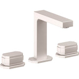 California Faucets - 8'' Widespread Lavatory Faucet with Completely Finished ZeroDrain - Gloss White