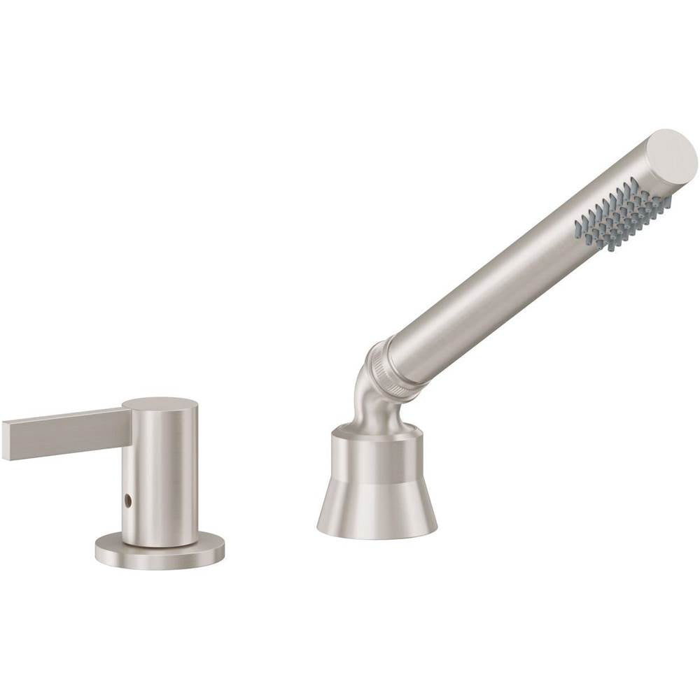 California Faucets - Complete Handshower & Diverter for Roman Tub - Gloss White