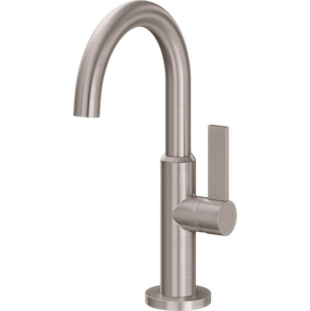 California Faucets - Single Hole Lavatory/Bar/Prep Faucet - Low Spout - Gloss White