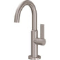 California Faucets - Single Hole Lavatory/Bar/Prep Faucet - Low Spout - Gloss White